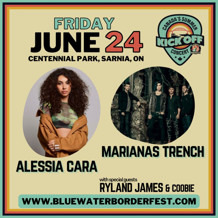 Alessia Cara & Marianas Trench at Sarnia's Bluewater BorderFest - Friday, June 24, 2022