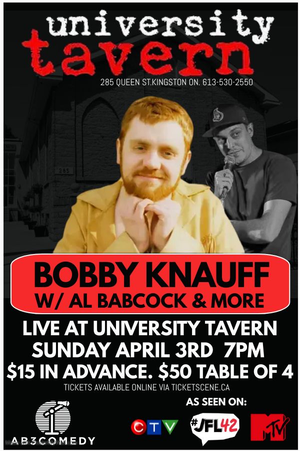 Bobby Knauff Live@University Tavern