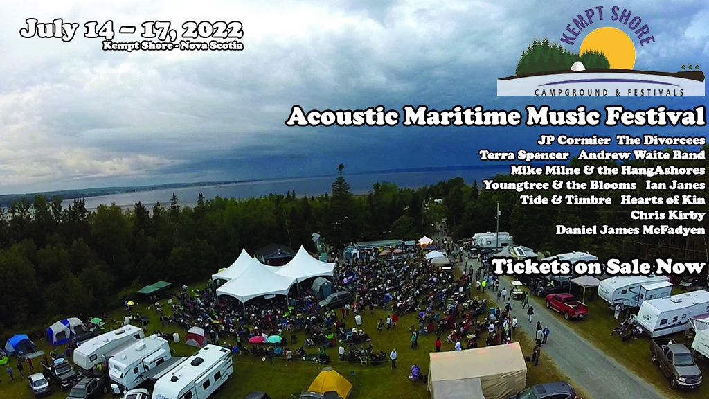 Acoustic Maritime Music Festival 2022 Weekend Pass with Camping