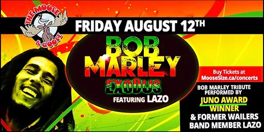 Exodus- Bob Marley Tribute Fronted by Lazo