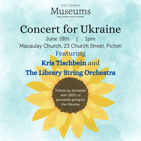 Concert for Ukraine w. Kris Tischbein and the Library String Orchestra