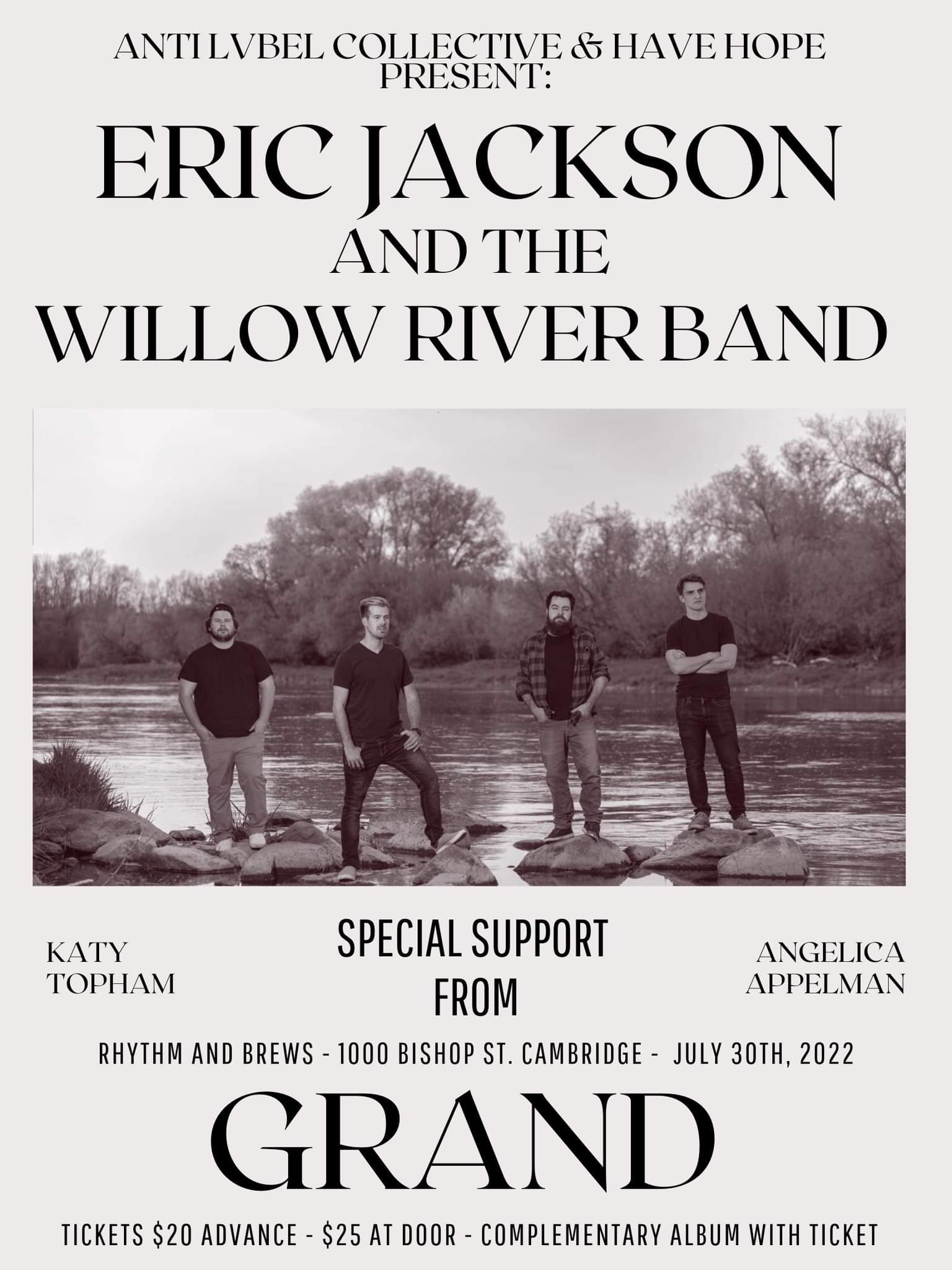 Eric Jackson & The Willow River Band CD Release Party