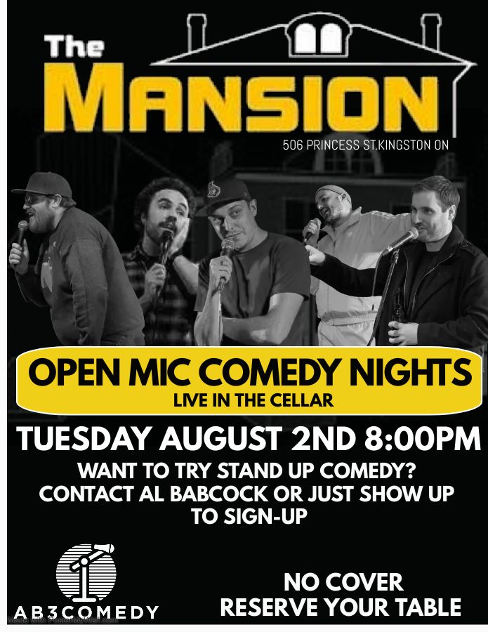 Open Mic Comedy Night@The Mansion