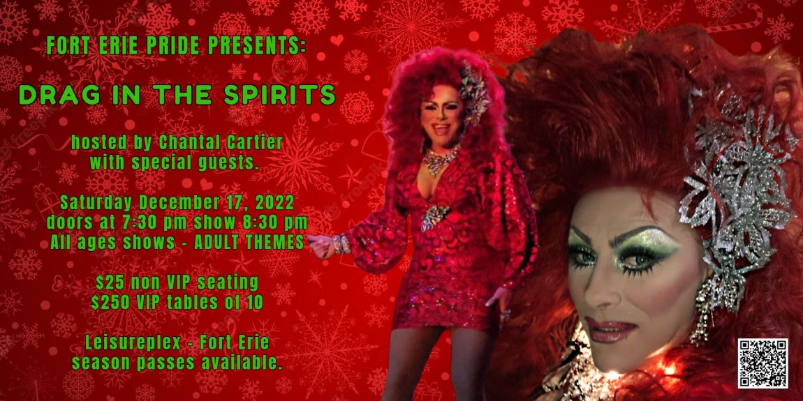Chantal Cartier - Drag in the Spirts - This show will be filmed for television