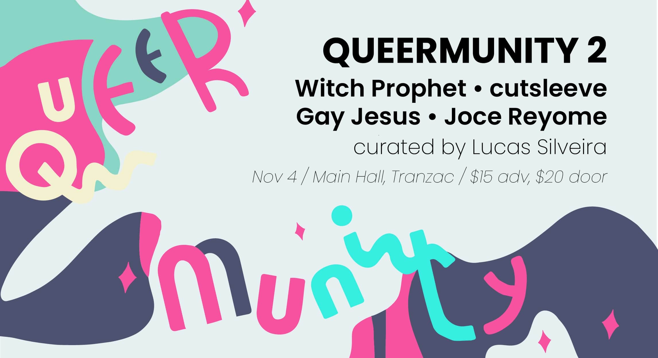 Queermunity 2 / Witch Prophet, cutsleeve, Gay Jesus, Joce Reyome