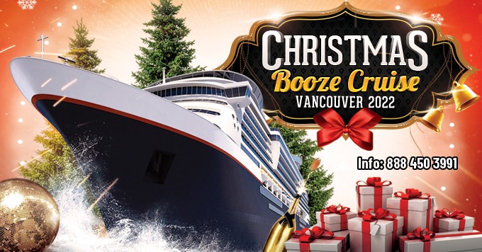 CHRISTMAS BOOZE CRUISE VANCOUVER 2022 | PARTY WITH SANTA
