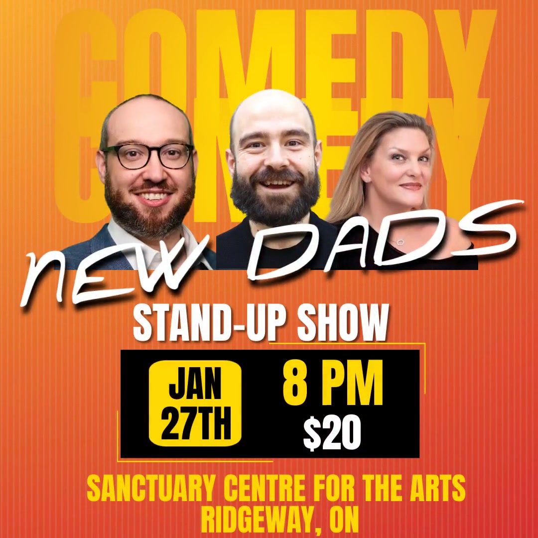New Dads - an uncensored stand-up comedy show that features 3 hilarious (and exhausted) parents
