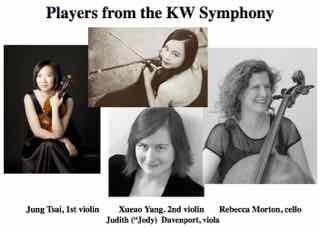 String Quartet from the K-W Symphony
