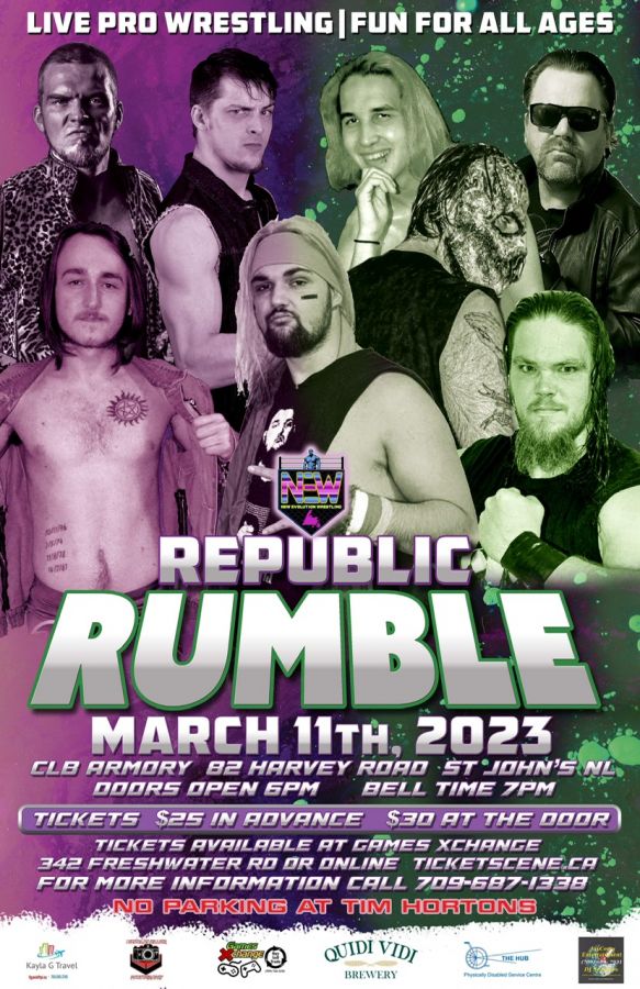 New Evolution Wrestling: REPUBLIC RUMBLE 2023