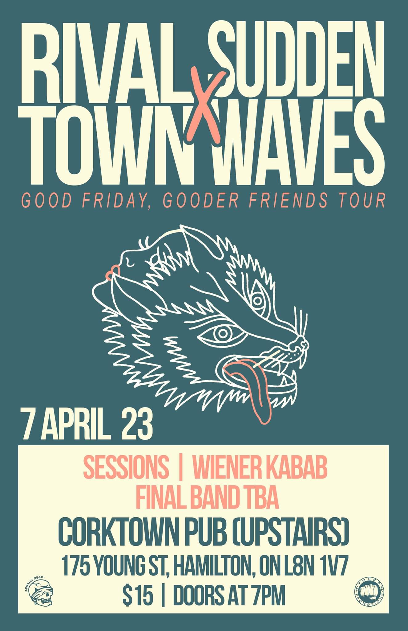 Rival Town, Sessions, Sudden Waves, Wiener Kabab 