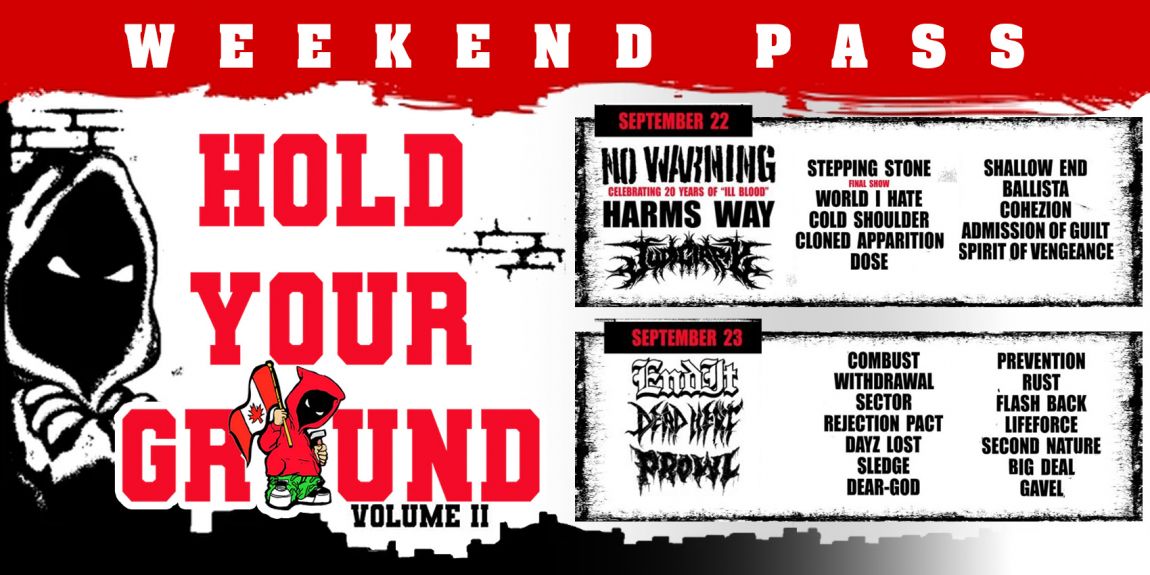 Hold Your Ground Fest Volume 2 - Weekend Passes