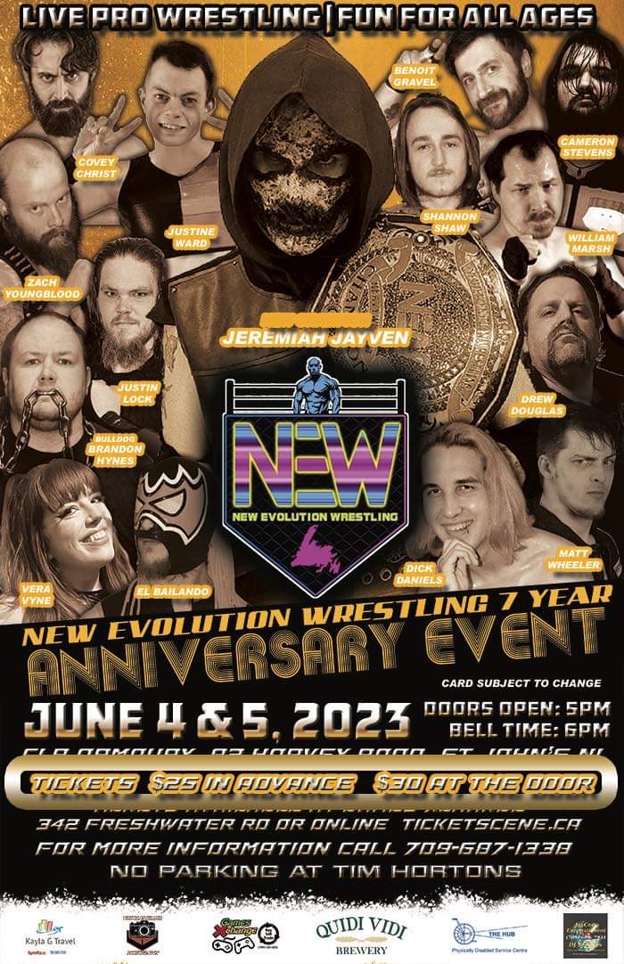 New Evolution Wrestling - Year 7 Anniversary Event (Night 2) 