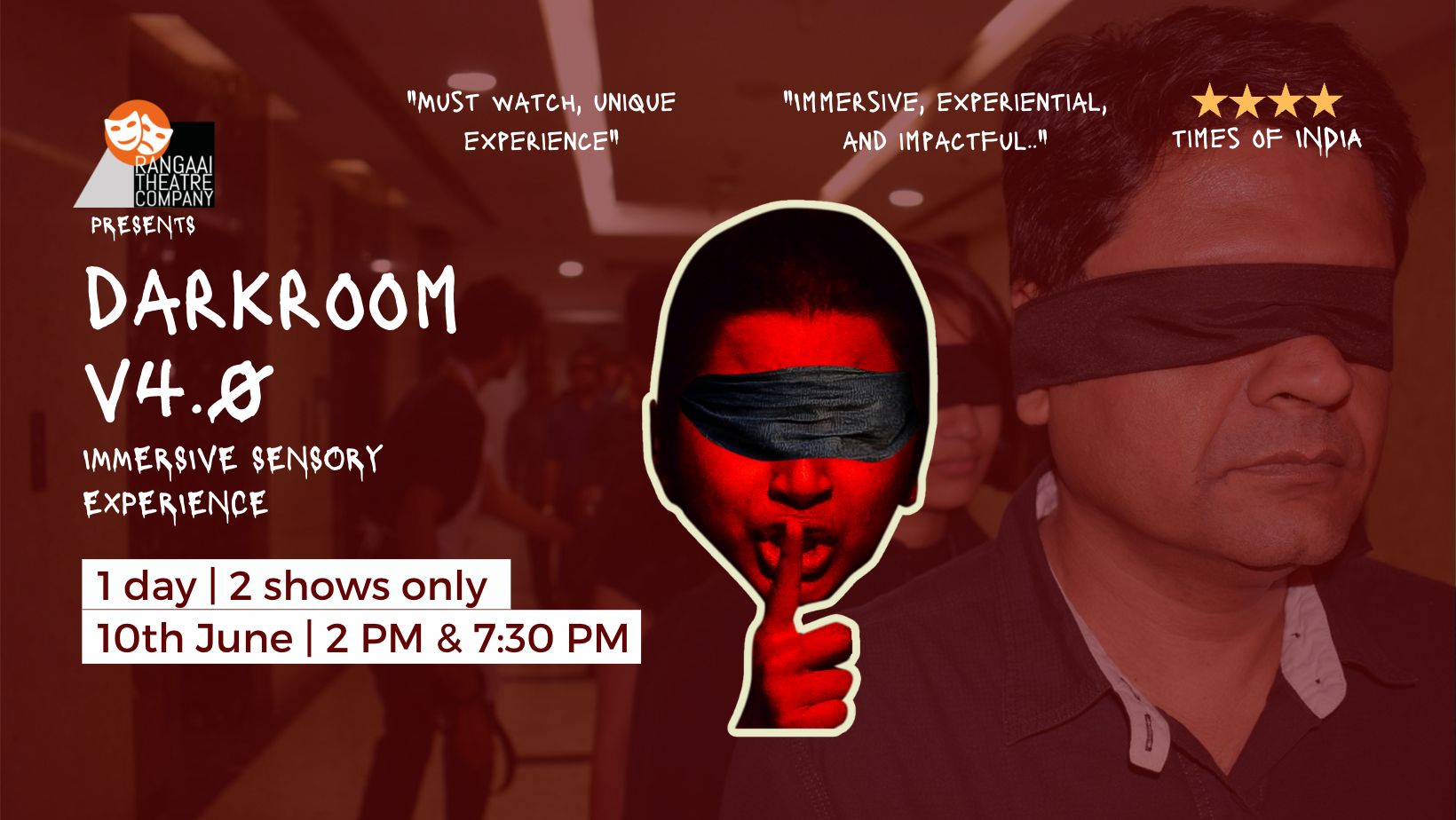 Darkroom V4.0 - An Immersive Sensory Experience  (English Version)