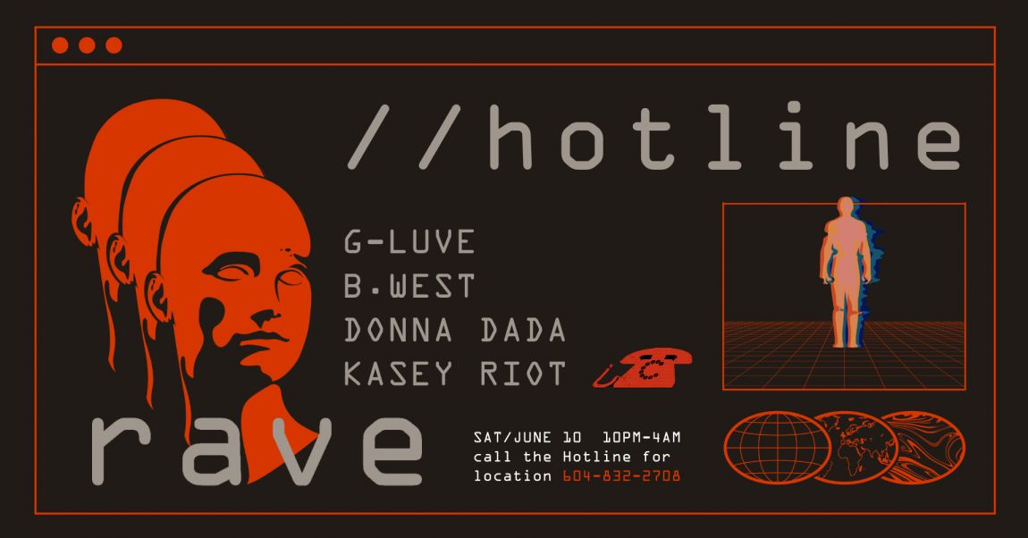 HOTLINE ☏ G-Luve, B.West, Donna Dada & Kasey Riot