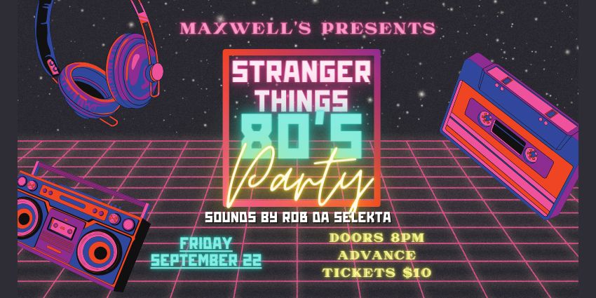 80's DJ Night at Maxwell's