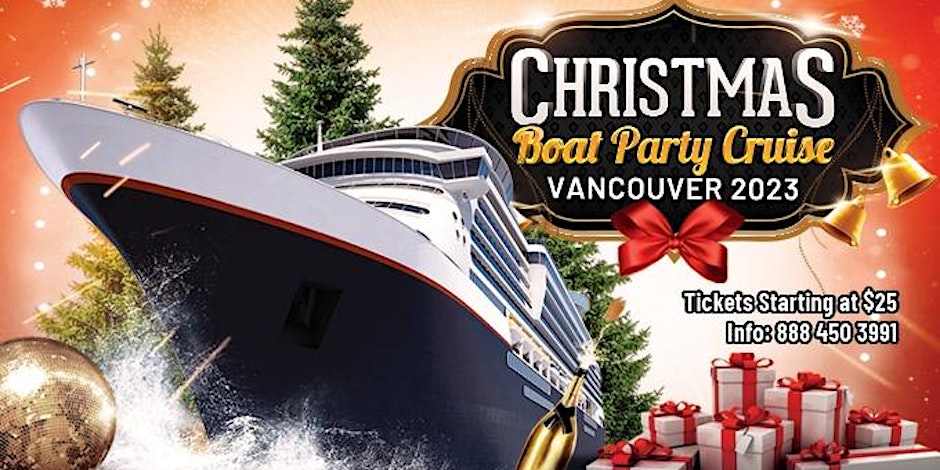 Christmas Boat Party Cruise Vancouver 2023 | Party With Santa