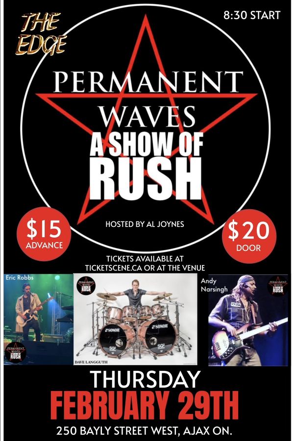 PERMANENT WAVES (A SHOW OF RUSH)