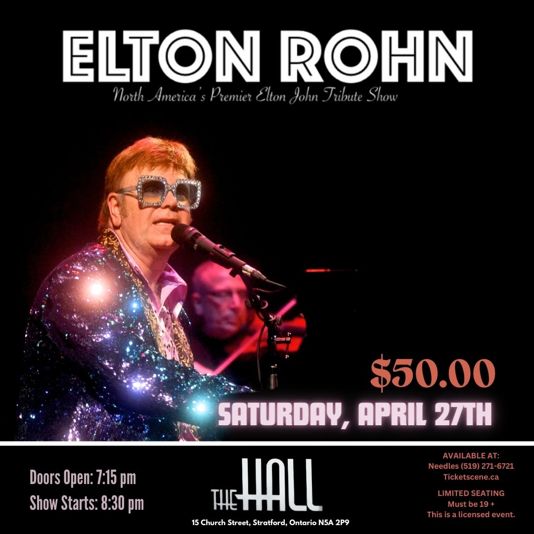 Elton Rohn - North America's Premier Elton John Tribute Show