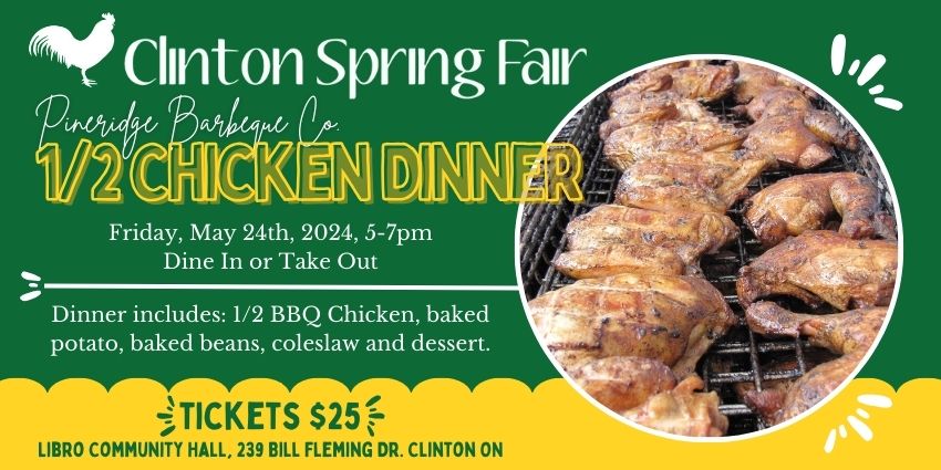 Clinton Spring Fair 1/2 Chicken DInner