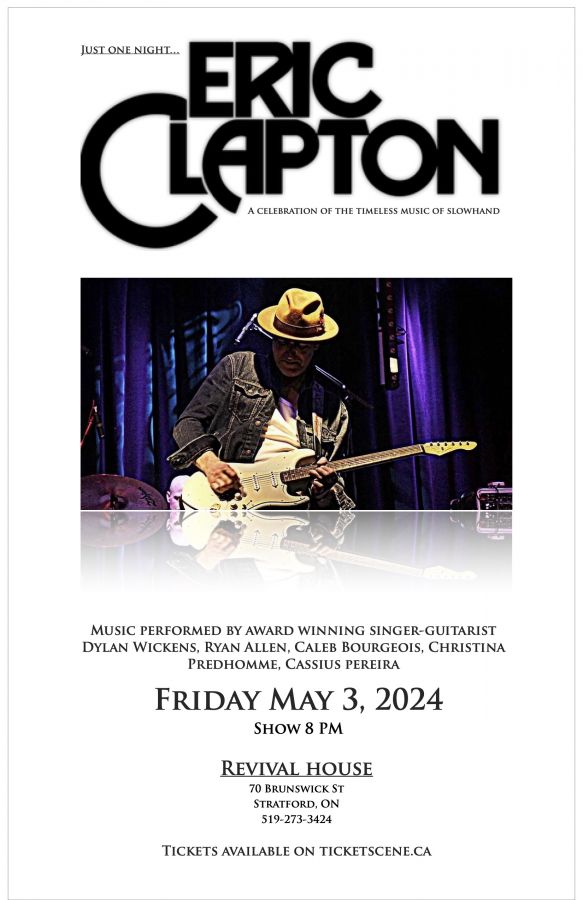 Just One Night.  Eric Clapton.  A Celebration of the Timeless Music of Slowhand