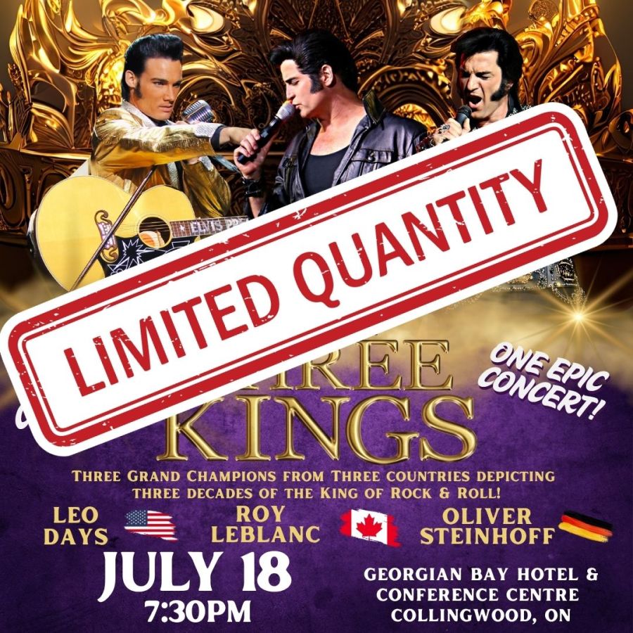 We Three Kings: A Multinational Tribute to Elvis Presley ~ COLLINGWOOD