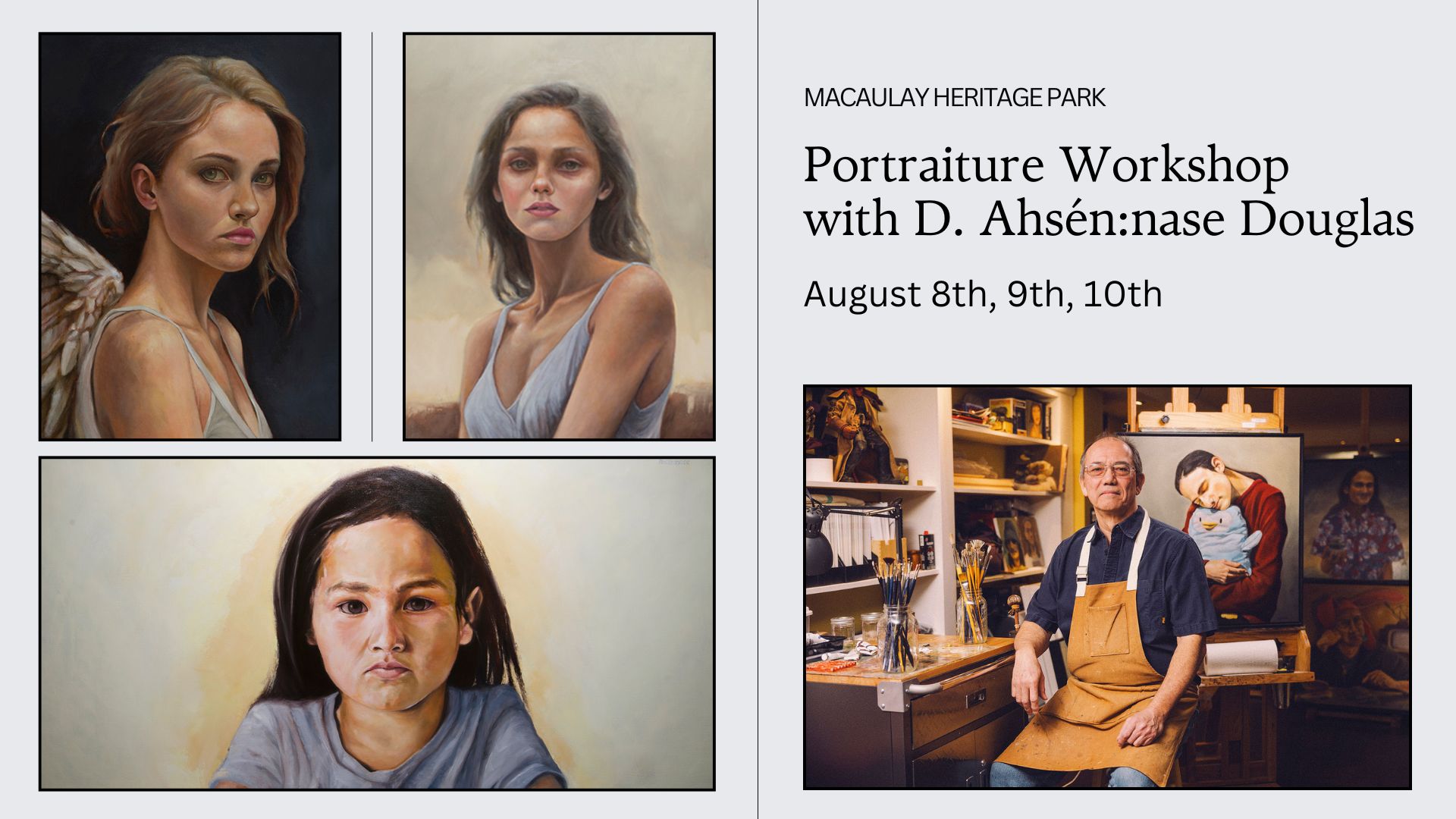Portraiture Workshop with D. Ahsen:nase Douglas