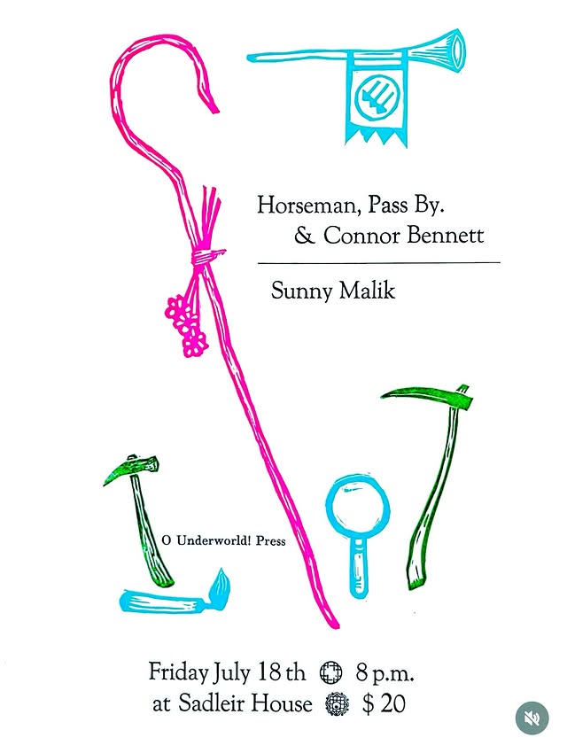 Horseman, Pass By. & Connor Bennett // Sunny Malik