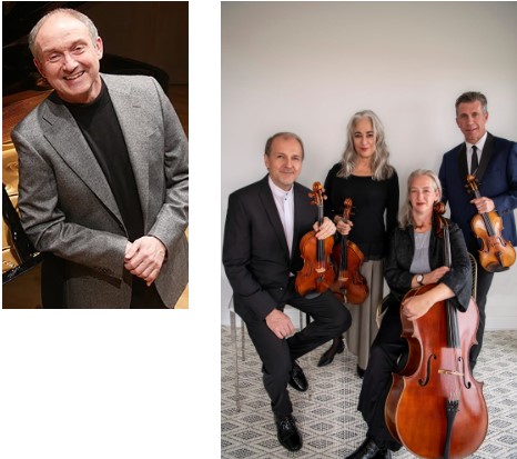Penderecki String Quartet + Arthur Rowe, piano