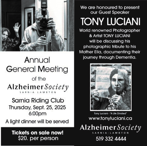 Annual General Meeting of the Alzheimer Society Sarnia-Lambton