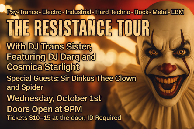 DJ Trans Sister – The Resistance Tour (Hamilton Series)