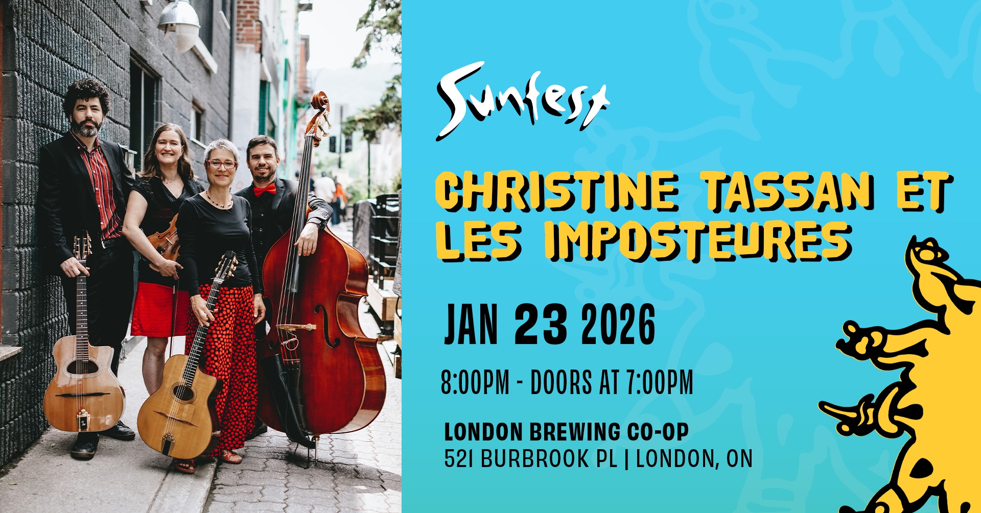 Christine Tassan et les Imposteures