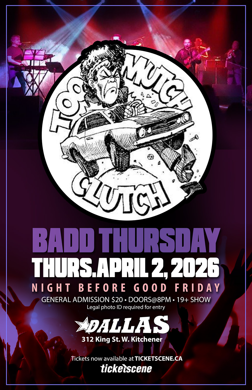 TOO MUTCH CLUTCH BADD THURSDAY PARTY