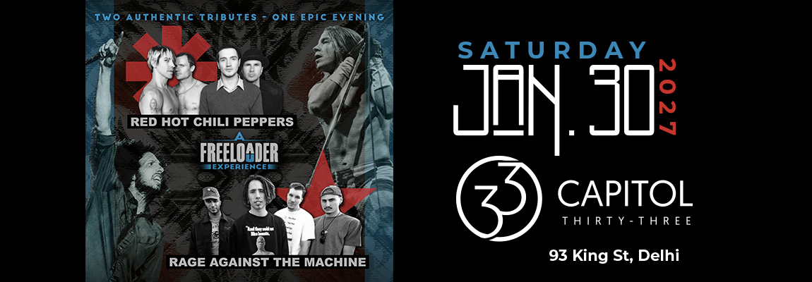 Rage Against the Machine + Red Hot Chili Pepper TRIBUTE SHOW - Freeloader Experience