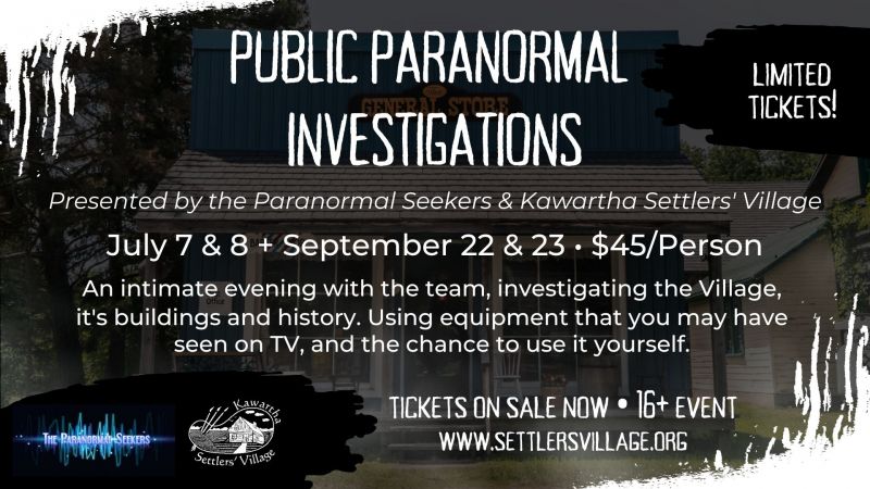 Public Paranormal Investigation