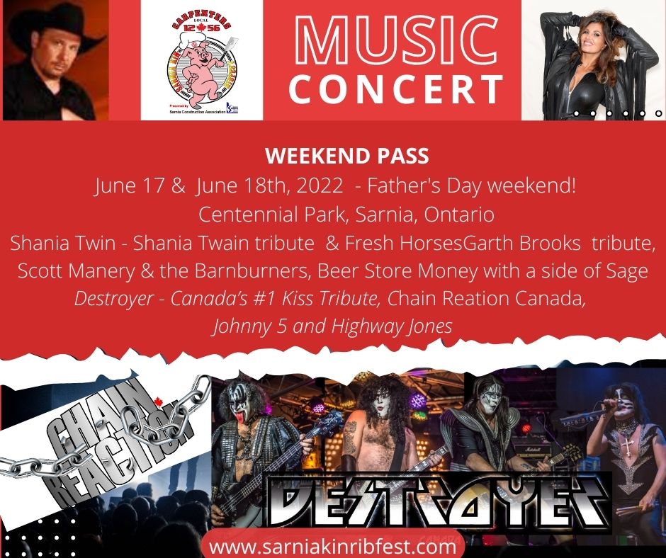 Sarnia Kinsmen Ribfest 2022 - Jun 17 - 19, 2022